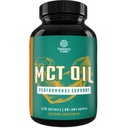 C8 MCT שמן Softgels - Medium שרשרת Triglycerids MCT קוקוס שמן תוספת עם Caprylic /Capric Triglycerides עבור הגוף Sculpting, Enhanced Energy & Stamina - Keto תוספי הרזיה - 120 Cttric Triglycerides for Body Sculpting, Enhanced Energy & Stamina - Keto עבור ירידה - 120 Ctttric Triglycerides for Weight