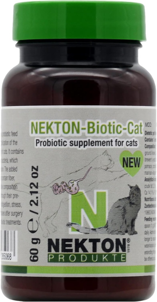 Nekton-Biotic-Cat Probiotic תוסף לחתולים 60g / 2.1oz