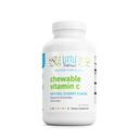 DAVINCI Labs Chewable ויטמין C - ילדים ויטמין C תוספת לתמיכה במערכת החיסון, עור בריא ו- Total Wellness - עם Pectin, Rose HIPS ועוד - צ'רי פלאמור - 90 טבליות Chewable