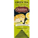 Celestial Seasonings Green Tea, Honey Lemon גינזנג, 25 Count (Pack of 6)