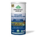 OrganIC INDIA Psyllium Husk אבקת - Pre & Probiotic סיבים תוספת, אורגני Psyllium Husk תוסף, Whole Psyllium Husk אבקת Unflavored, Dietary סיבים, USDA אורגני, Gluten חינם - 10 Ozten חינם - 10 Ozten חינם