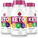 (3 Pack) Keto Smart כמוסות - Keto Smart Dietary תוסף עבור אובדן משקל מתקדם, גלולות כוח מקסימלי All-Natural עבור Targeting Belly Fat, KetoSmart Pastillas ביקורות (180 קפסולות)