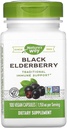 דרכו של הטבע Black Elderberry 100 קפסולות חבילת 3