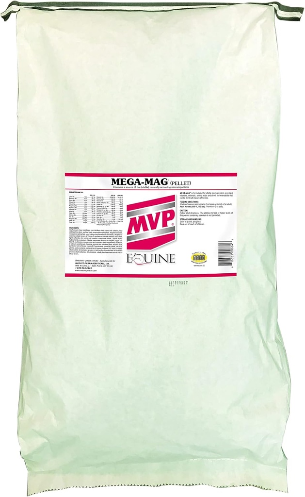 Mega- (50 lb Bag) Balanced Multi ויטמין/Mineral תוסף עבור אלפאאלףה היי דיאטות
