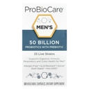 Probiotic for Men - 50 מיליארד CFUs, תומך בבריאות העיכול ו- Gut Flor Balance, מקדם את הבריאות הכללית, ומגדיל את תפקוד החיסון (60 קפסולות ירקות)