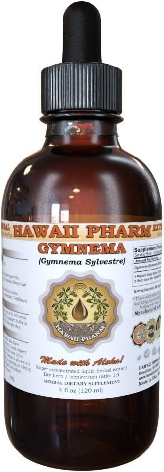 הוואיPharm התעמלות (Gymnema Silvestre) נוזל לחלץ 4 ozoz