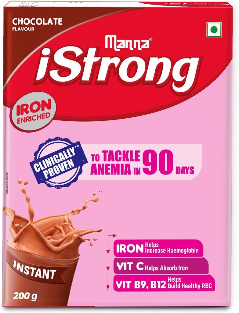 Manna i Strong 400g Iron Fortified Womens Health Drink Mix[עריכת קוד מקור | עריכה]