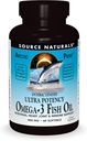 מקור Naturals ArcticPure אומגה 3 דגים שמן 850 מ"ג Ultra Potency EPA + DHA for Heart, Joint, Brain & Immune Health - Enteric Coated for Sensitive Stomachs - 60 Softgels