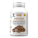 AndREW LESSMAN Immune Mushroom 180 קפסולות - תערובת ספקטרום אורגני מלא של שבעה Mushrooms - תומך בתפקוד Immune בריא - לא תוספות. תוסף Mushroom Complex
