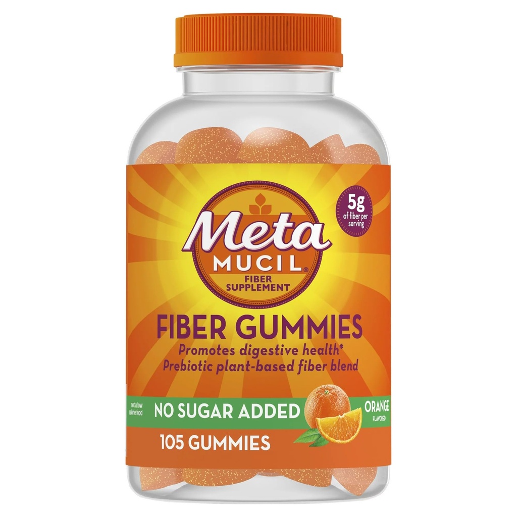 Metamucil, סיבים מסטיקנים, 105 Count