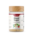 Snap Supplements Blood Sugar Band with Berberine, CoQ10, Cinnamon, Alpha Lipoic Acid ו-התעמלותnema כדי לתמוך סוכר בדם בריא, בריאות ואנרגיה מטבולית, סוכר חינם, 60 קפסולות