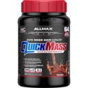 כל הMAX QUICKMASS, שוקולד - 3.5 lb - Rapid Mass Gain Catalyst - עד 64 גרמות של חלבון פרי מנהרה - 3:1 Carb לחלבון Ratio - Zero Trans Fat - עד 24 משרתים