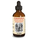 אורגני Graviola נוזל Soursop לחלץ 4 oz Wildated Tincture (Annona Muricata): מערכת החיסון Booster (4oz)