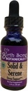 לידת סונג הבוטנים Solid & Serene Herbal Stress ו- Mood Support Tincture - Chamomile, Passionflower, ולריאן נוזל טיפות לתמיכה בלחץ - Non-Habit Forming Natural Supplementing