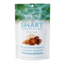 BRAINMD ד"ר Amen Smart Mushrooms - 3.2 oz - ביצועי נפש + Immune Support - טבעוני, GMO חינם, Gluten Free - 30 משרתים