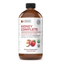 מוצרים טבעיים שלמים Kidney Complete - 16oz Liquid Dietary Supplement for Kidney Support,נקיה ודטוקס עם Apple Cider Vinegar, Lemon, & Organic Chanca Piedra.
