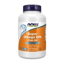 Now Foods Supplements, Super אומגה EPA, 360 EPA / 240 DHA, Molecularly Distilled, Cardiovascular Support *, 120 Softgels