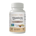 תוספי ויטמין K2 MK7, 100mcg, 120 Count, Vegan
