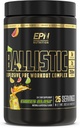 BALLISTIC Pre Workout | #1 New Pre Workout אבקת W/ Nitric Oxide Booster, Electrolytes, Caffeine & Nootropics | Insane Pumps, Focus, Stamina, Energy, Hydration for Men & Women - Citrus Blast Blast Blast