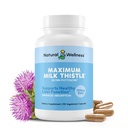 תוספת חלב מקסימלית לתמיכה Liver - 720mg Silybin Phytosome (10X Absorption) - Liverנקיה Detox & תיקון, Enzyme Health - טבעוני, non-GMO, Gluten Free - 90 קפסולות (30 ימים אספקה)