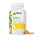 Jiva הבוטנים Amla כמוסות (Amalaki) - 120 קפסולות טבעוניות - אבקת Amla - תוספת אווזברי הודית ל Vitality (Pack of 120)