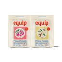 Equip Foods Prime חלבונים אבקת סטרוברי & Prime חלבונים אבקת וניל