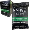 רכס Meal Bar - High Calorie Meal החלפת Bars - Gluten Free Bars - תרמיל Meals - 6 Pack (Mint Chocolate Chip Chip)