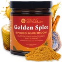 Golden Spice - Golden Milk w/Mushrooms, Heirloom Turmeric Latte Spice