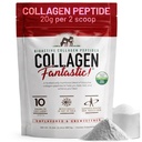 אבקת פפטידים coagen אבקת Unflavored 2.2lb - Grass-Fed Bovine חלבונים for Joints, Bones & Skin - Type I & III hydrolyzed Collagen - Gluten-Free, non-GMO & Soy-Free - 90 משרתים