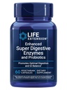 החיים הרחיבו את Super Digestive Enmes and Probiotics - B. coagulans Probiotic, 10 Digestive Enzymes - תומך Digest, Comfort & GI Balance - Non-GMO, Vegetarian - 60 קפסולות