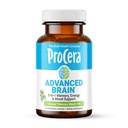 Procera Advanced Brain - Fast Acting - Ingredients נתמך על ידי 100 + מחקרים - שיפור זיכרון, Recall - ריכוז - Clears Fog - בהירות נפשית - ירידה קוגניטיבית - 60 Count