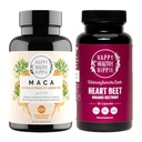 Happy hippie Beetroot כמוסות & אורגני Maca Energy Pills & Libido Enhancer