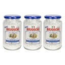 Brioschi [Pack 3 Italian Lemon Flavored מרעננים Effervescent | סיוע תזונתי, Heartburn, Upset Stomach, Acid Indigestion | Get Free, No Colorants, No Artifictial Flavors | 8.5 oz Glass Glass