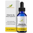 ויטמין נוזלי B5 - 36 משרתות - High Absorption Pantothenic Acid עבור אנרגיה, Mood & Nerve תמיכה - טבעונית אלכוהול חינם - עדיף קפסולות או גלולות - 1 Fl Oz