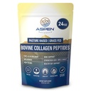 ASPEN NATURALS Bovine Collagen Peptides אבקת 24 Oz - Type I & III | Grass Fed, Pasture Raised | שיער בריא, עור וציפורים | Get Support