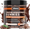קפה פלאדר Creatine Monohydrate Gummies 5000 מ"ג עבור גברים ונשים,Contains L-Taurine + ויטמין B12, Betaine, L-Citrulline עבור כוח שרירים, לשפר את מהפכת התרגילים 116 ספירה