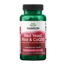 Swanson Red Yeast Rice & CoQ10 עם שביל חלב ו-Alpha Lipoic Acid 60 Veg כמוסות