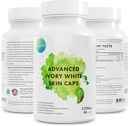 Advanved Ivory Skin Caps-Fiency 2028 מ"ג Glutathione Skin Whitening 90 קפסולות- GSH - Best Whitener-Whitens/Lightens Your Skin Tone-Natural Dark Spot Remover-Doctor פורמולה