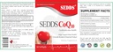 SEDDS® CoQ10 Ubiquinol Cardiovascular Health תוסף, ויטמין יומי לבריאות הלב ואנרגיה (60 ספירה), Highly Absorption Water-Soluble Softgel עבור לחץ דם גבוה וצ'ולסטרול