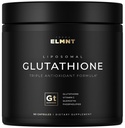 ELMNT 2150 מ"ג Super Liposomal Glutathione תוסף w. ויטמין C, Quercetin & Pure L Glutathione 2000 מ"ג משולש פעולה פורמולה Glutathione Liposomal תוספת w. Phospholipid Layer - 90 Pills, Non-GMO