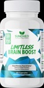Brain Boost (60 caps) - Memory, Focus, Mental Clarity - Nootropics Scientific Formula for Enhance Performance, Super גינקו בילובה, St John Wort Extract, DMAE
