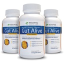 Gut Alive - All Natural Support to Fight IBS, Heartburn, Acid Indigestion, Acid Reflux, Bloating & Gas.comtion ייחודי (60 Count)
