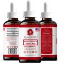 PyrmEVERe Chlorophyll Liquid Drops -Made in USA, Mint Flavor, Liquid Chlorophyll | Energy Booster, Immune Support, Natural Deodorant, Altitude Sickness Relief | Non GMO & Vegan - 120 Servings