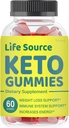 מקור החיים Keto Gummies - Life Source Keto Gummies (Single, 60 חניכיים)