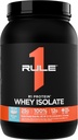 כלל 1 חלבון R1 חלבון Whey Isolate - עם 25g חלבון ו 6g BCAA באופן בלעדי ממקורות מבודדים ו Hydrolyzed עבור Workout Recovery (2 פאונד)