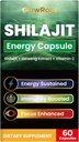 קפסולות Shilajit, גבוה כיתה Shilajit מן ההימלאיה, אבונדנטי Fulvic Acid & 85 + Trace מינרלים, Gluten Free, no added Sugar Shilajit כמוסות עבור גברים ונשים