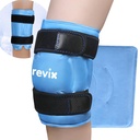 REVIX 19" חבילת קרח הברך גדולה מסביב לברך מלאה, Reusable Gel Cold Pack for Discomfort and Post-Workout Fatigue, Cold Compress, Enhance Comfort and Recovery