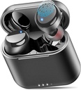 ToZO T6 Wireless אוזנייםbuds, Bluetooth 5.3 אוזניים Buds, Stereo Sound ב אוזניות אוזניים, 50 שעות Playtime, Wireless Charging Case, APPable EQs, IPX8 מים עמידים אוזניות