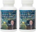 Bobs Best Coral Calcium העליון I 100% Pure Marine אלמוג, 74 Trace מינרלים I 90 קפסולות, Pack of 2