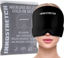 כאבי ראש ו- Migraine Relief Cap Hats for Migraines כדי להפחית את אינטנסיביות של Migraines Migraine Head Wrap ו- Migraine הקלה מסיכה Wrap המשמש עבור ראש Cooling Wrap Migraine Mask